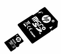 ★送料無料★ 2枚セット HP microSDXCカード 128GBと64GB UHS-I 対応 フルHD ( 最大読出スピード 80MB/s) マイクロSDカード_画像4