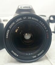 CANON EOS Kiss III EF 28-80mm 1:3.5-5.6 V USM EF 100-300mm 1:4.5-5.6 一眼レフ フィルムカメラ_画像2