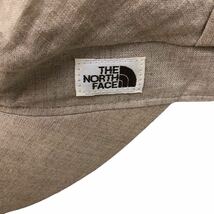 美品即決送料無料 THE NORTH FACE 帽子 ノースフェイス キャスケット/帽子 M ベージュ 正規品_画像5