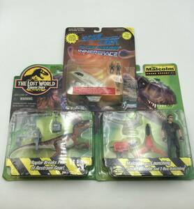 EE66●＜未開封＞フィギュア ３点セット JURASSIC WORLD ジュラシックワールド STAR TREK スタートレック ハズブロー 現状品 ●