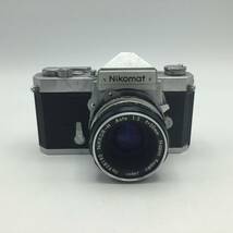 EE130●＜動作/精度未確認＞フィルムカメラ Nikon Nikomat ニコン ニコマット LENS NIKKOR f=50mm 1:2 現状品 ジャンク品 ●_画像1