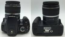 HH99●＜通電/動作/精度未確認＞デジタルカメラ Canon キャノン EOS Kiss Digital X DS126151 EF-S 18-55mm 1:3.5-5.6 IS ジャンク品 ●_画像3