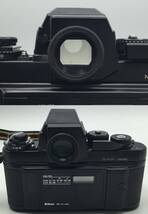 RR153☆＜動作/精度未確認＞ジャンク Nikon ニコン F3 HP MF-14 レンズ NIKKOR 24mm 1:2 フィルムカメラ 現状品 ☆_画像3