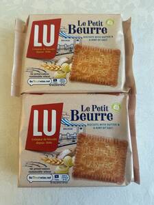 日本未発売　フランス　お菓子　LU ビスケット Le Petit Beurre 二袋セット