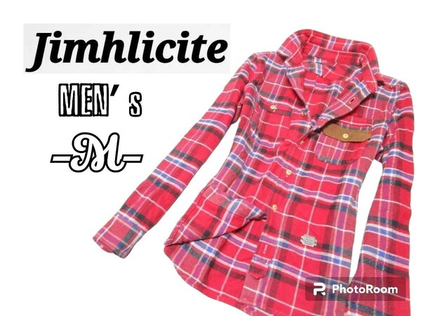 送料無料 メンズM◇Jimhlicite◇ネルシャツ