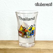 ☆新品☆【タイ】 スーベニア ショットグラス ＊ お祭り ＊ お土産 コレクション Thai land_画像1