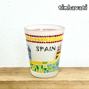 ☆新品☆【スペイン】 スーベニア ショットグラス ＊ ガウディ アート ＊ お土産 コレクション Spain