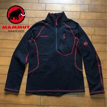 ★【 MAMMUT 】★ Kapin Pull Men ハーフジップ プルオーバー★サイズM★SP259_画像1