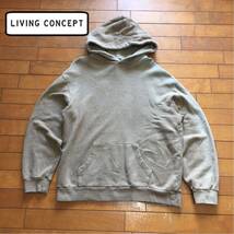 ★【 LIVING CONCEPT 】★日本製 スエットプルオーバーパーカー★サイズ1★ｉ-985_画像1