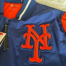 新品 MLB ナイキ ニューヨークメッツ ダグアウトジャケット メンズUSサイズM ロイヤル Nike Authentic Collection Dugout Jacket_画像7