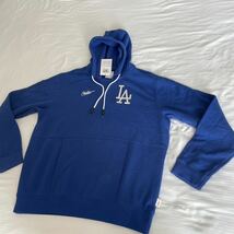 新品未使用 ナイキ ロサンゼルス ドジャース スウェットパーカー メンズUSサイズL フーディー NIKE Dodgers MLB公認 大谷翔平_画像3