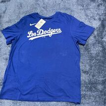 未使用 ナイキ ロサンゼルス ドジャース Tシャツ メンズUSサイズXL NIKE Dodgers MLB公式_画像8