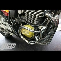 XJR400用 極太メッキエンジンガード！新品 【即決】_画像1