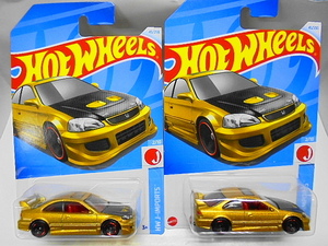 Hotwheels ホンダ シビック Si ホットウィール ミニカー 2台セット