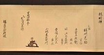 夢想流居合巻物 2巻 享保十年 小林昭方 林崎重信 剣術 武術 刀 秘伝書 肉筆 江戸時代 古文書_画像2