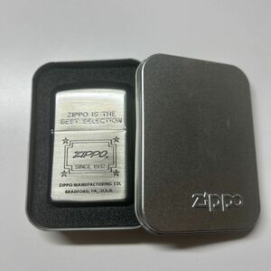 Zippo ジッポー オイルライター ZIPPO IS THE BEST SELECTION SINCE1932