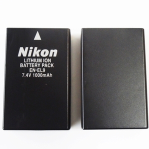 Nikon 純正品 EN-EL9 / 互換品 EN-EL9 計2個セット ニコン デジタル一眼用 Li-ion バッテリーの画像8