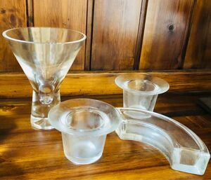 新品未使用品　花瓶　フラワーベース　ガラス　4個　まとめ売り 花瓶 