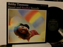 ▲LP BOBBY TIMMONS ボビー・ティモンズ / SWEET AND SOULFUL SOUNDS 国内盤 ビクター VIJJ-30062◇r60302_画像1