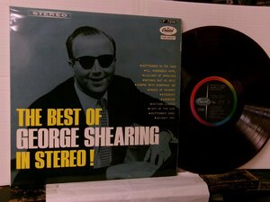 ▲LP ジョージ・シアリング / ステレオ ベスト BEST OF GEORGE SHEARING IN STEREO 国内赤盤 東芝 CP-7206◇r60302