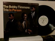 ▲LP BOBBY TIMMONS TRIO ボビー・ティモンズ / IN PERSON LIVE AT VILLAGE VANGUARD 輸入再発 ORIGINAL JAZZ CLASSICS OJC-364◇r60302_画像1