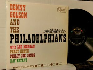 ▲LP BENNY GOLSON ベニー・ゴルソン / PHILADELPHIANS フィラデルフィアンズ 国内盤 日本コロムビア UA-1018◇r60302