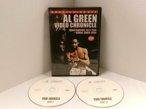 ▲2枚組みDVD-R AL GREEN / VIDEO CHRONICLE RARITIES 1972-74 + BONUS SHOW 輸入盤 プライベートプレス FOX BERRY FOVD-006-1/2◇r60303