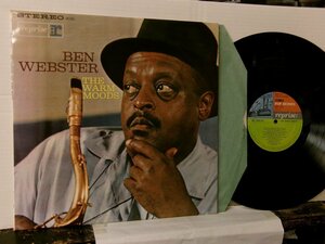 ▲LP BEN WEBSTER ベン・ウェブスター / THE WARM MOODS テナー・ムード 国内盤 日本ビクター株式会社 SJET-7132 ◇r60307