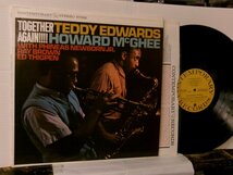 ▲LP TEDDY EDWARDS & HOWARD McHGEE / TOGETHER AGAIN! テディ・エドワーズ＆ハワード・マッギー US再発盤 CONTEMPORARY S7588 ◇r60307_画像1