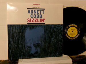 ▲LP ARNETT COBB アーネット・コブ / SIZZLIN' シズリン US再発盤 日本語解説付 PRESTIGE P-7227 ◇r60307