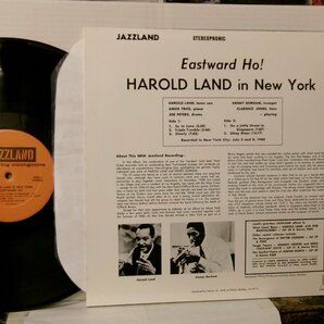 ▲LP HAROLD LAND with KENNY DORHAM ハロルド・ランド / IN NEW YORK 輸入再発盤 ORIGINAL JAZZ CLASSICS OJC-493◇r60316の画像2
