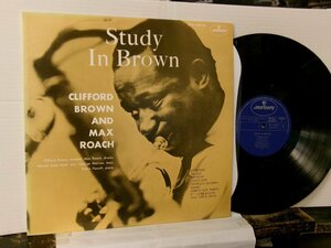 ▲LP CLIFFORD BROWN & MAX ROACH クリフォード・ブラウン / STUDY IN BROWN 国内盤・解説なし 日本フォノグラム SFX-7304(M)◇r60316