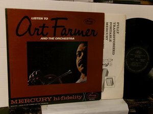 ▲LP アート・ファーマー/ LISTEN TO ART FARMER & THE ORCHESTRA 輸入盤 MERCURY MG 20766◇r60316