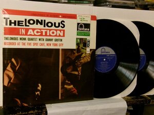 ▲2LP THELONIOUS MONK セロニアス・モンク/ IN ACTION & MISTERIOSO ミステリオーソ 国内盤日本ビクター株式会社 SFON-10041-2◇r60321