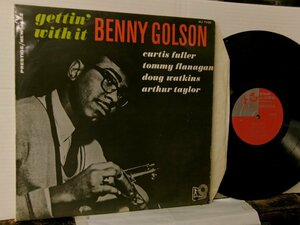 ▲LP BENNY GOLSON ベニー・ゴルソン / GETTING' WITH IT ゲティン・ウィズ・ゴルソン 国内盤 日本ビクター株式会社 MJ-7030 ◇r60321