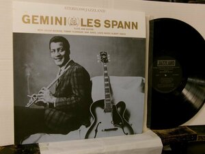 ▲LP LES SPANN レス・スパン / GEMINI ジェミニ 輸入再発盤＋解説 JAZZLAND JLP-9355◇r60322