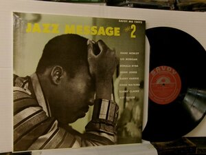 ▲LP VA(HANK MOBLEY / LEE MORGAN /DONALD BYRD 他) / JAZZ MESSAGE #2 国内盤 キング MG12092◇r60322