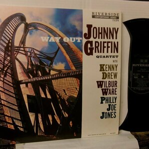 ▲LP JOHNNY GRIFFIN QUARTET ジョニー・グリフィン KENNY DREW / WAY OUT 国内盤 ビクター SMJ-6067M◇r60322の画像1