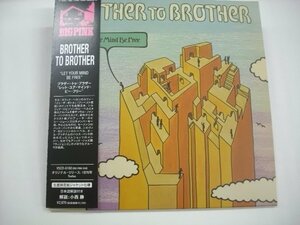 [生産限定紙ジャケCD] BROTHER TO BROTHER / LET YOUR MIND BE FREE / ブラザー・トゥー・ブラザー / VIVID VSCD-6160 ◇r60302