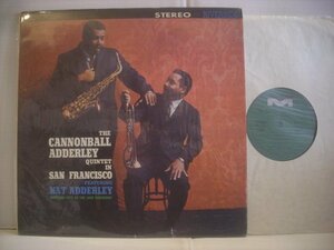 ● LP キャノンボール・アダレイ インサンフランシスコ / THE CANNONBALL ADDERLEY QUINTET IN SAN FRANCICO 1959年 SMJ-6062 ◇r60308