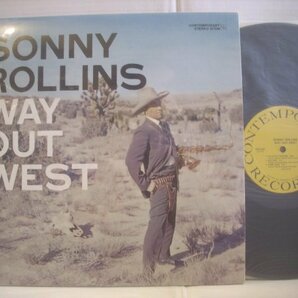 ● 輸入USA盤 LP SONNY ROLLINS / WAY OUT WEST ソニー・ロリンズ OJC-337 ◇r60308の画像1