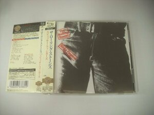 ■ 帯付SHM-CD THE ROLLING STONES / STICKEY FINGERS ザ・ローリング・ストーンズ 国内盤 ユニバーサルミュージック UICY-20078 ◇r60312