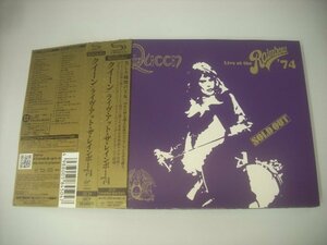 ■ 帯付2SHM-CD QUEEN クイーン / LIVE AT THE RAINBOW ライヴ・アット・ザ・レインボー '74 国内盤 ユニバーサル UICY-15340/1 ◇r60312