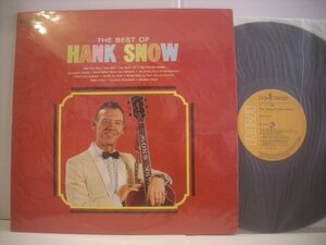 ● LP ハンク・スノウ / ハンク・スノウ・ベスト VOL.1 THE BEST OF HANK SNOW カントリー RMP-5121(s) ◇r60315