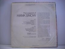 ● 輸入USA盤 LP HANK SNOW / SNOW IN ALL SEASONS ハンク・スノウ カントリー 1969年 RCA CAMDEN LSP-4122 ◇r60315_画像2