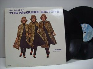 [2LP] THE McGUIRE SISTERS ザ・マグワイア・シスターズ / THE BEST OF ザ・ベスト・オブ US盤 MCA RECORDS MCA2-4119 ◇r60315