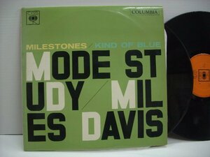 [2LP] MILES DAVIS マイルス・デイビス / MODE STUDY モードの研究 国内盤 日本コロムビア株式会社 S-I-II ◇r60315