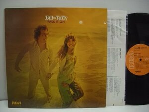 [LP] BILL & TAFFY DANOFF ビル＆タフィー・ダノフ / PASS IT ON パス・イット・オン US盤 RCA APL1-0214 ◇60320