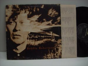 [LP] ROBBIE ROBERTSON ロビー・ロバートソン イタリア盤 GEFFEN 92 4160-1 ダニエル・ラノワ DANIEL LANOIS ボノ BONO U2 ◇60320