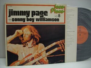 [LP] JIMMY PAGE + SONNY BOY WILLIAMSON ジミー・ペイジ ソニー・ボーイ・ウィリアムソン 国内盤 東宝芸音株式会社 YX-6028 ◇60320